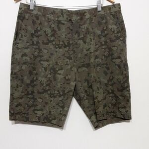 JF J. ferra men's casual camo short 34 Casual Vavation Resort Beach Y2k